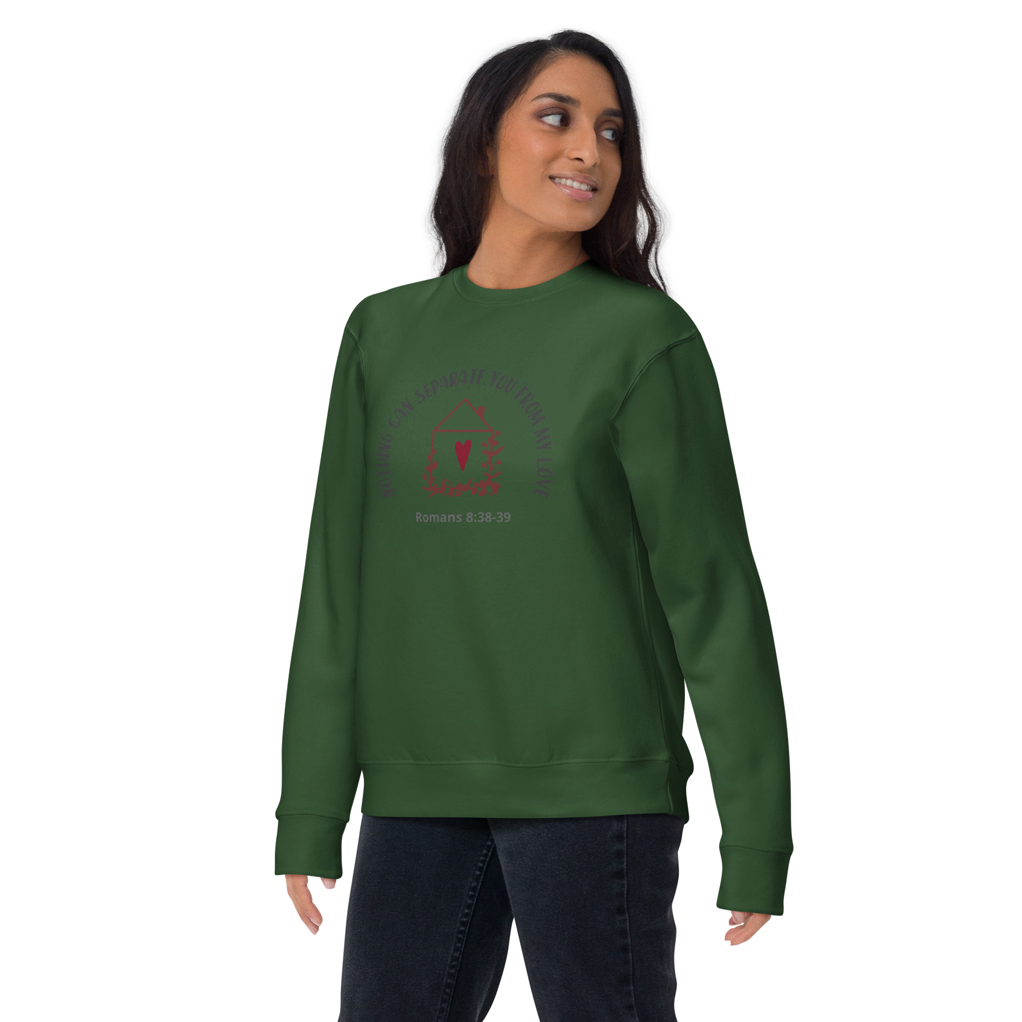 "Nothing Can Separate You From God's Love" Unisex Sweatshirt